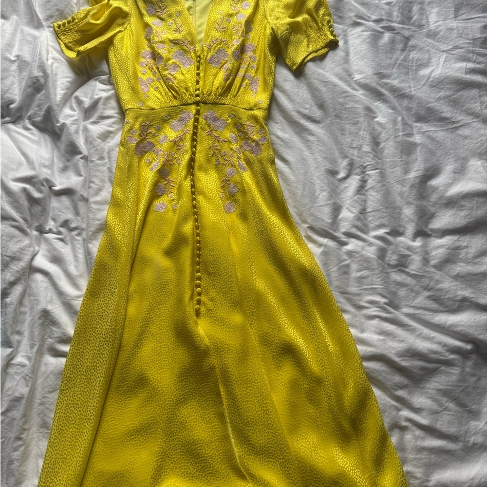 SALONI Yellow Dress